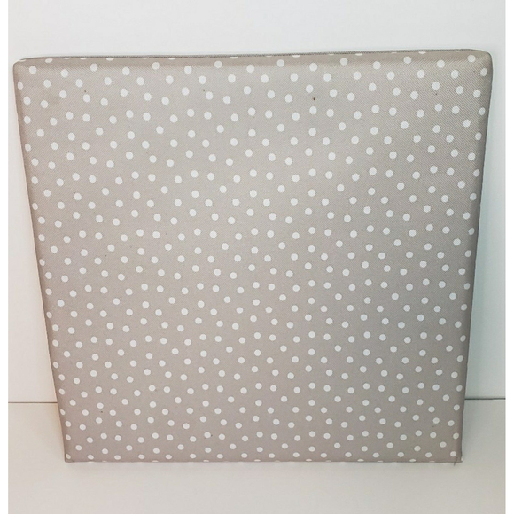 Thirty-One Bulletin Board and Pocket Board Taupe Dancing Dot Pattern - Picture 6 of 11